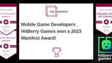 HitBerry Games Won the 2023 Manifest Award